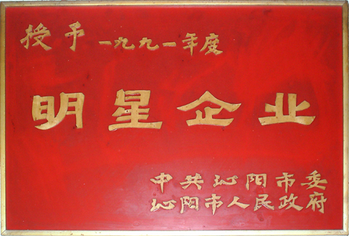 榮譽(yù)證書(shū)